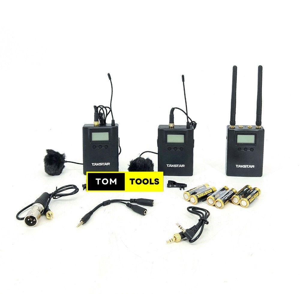 TAKSTAR SGC 200W R2 Dual Channel Wireless Camera Microphone