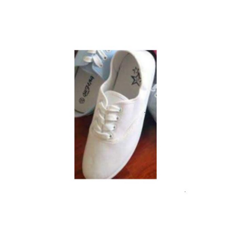 fashion Women Classy laced up rubber shoes wide variety for ladies casual outdoor, indoor ladies shoes White