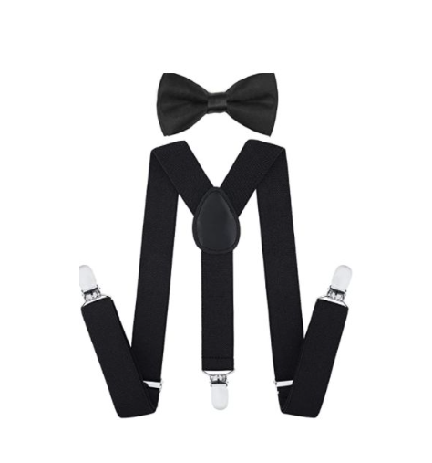 Fashion Durable Men Women Clip-on Suspenders