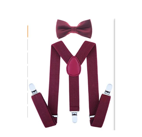 Fashion Durable Men Women Clip-on Suspenders