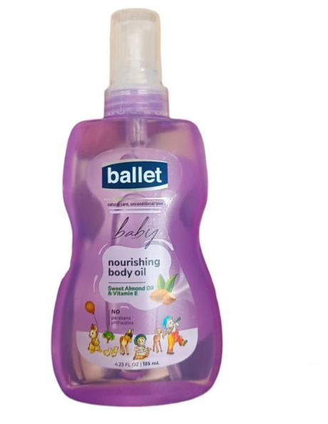 Ballet Baby Nourishing Body Oil SWEET ALMOND VITAMIN E