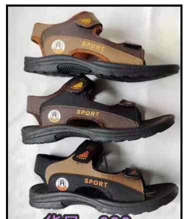 Classy Casual Open shoes Soft leather Sandals Shoes Slippers Men Mules