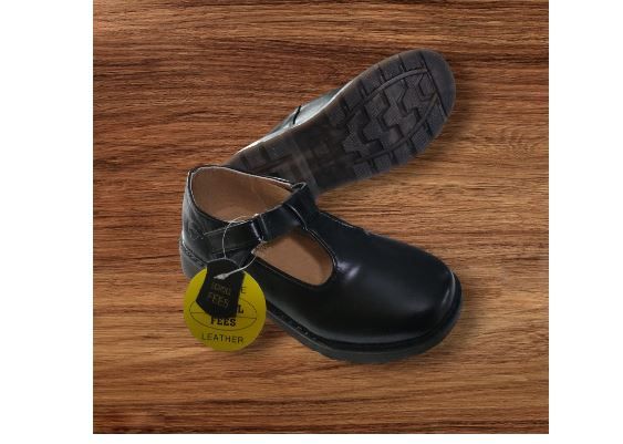 Fashion School Fees Durable Light Weight Girls Leather School Shoes
