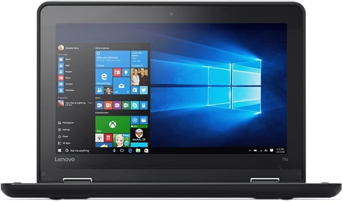 Lenovo ThinkPad Yoga 11e x360 8GB RAM 128GB SSD, Intel celeron 11.6 Inches Touchscreen Quad core windows 10 Pro 2 IN 1 refurbished laptop with stylus Pen +Free bag