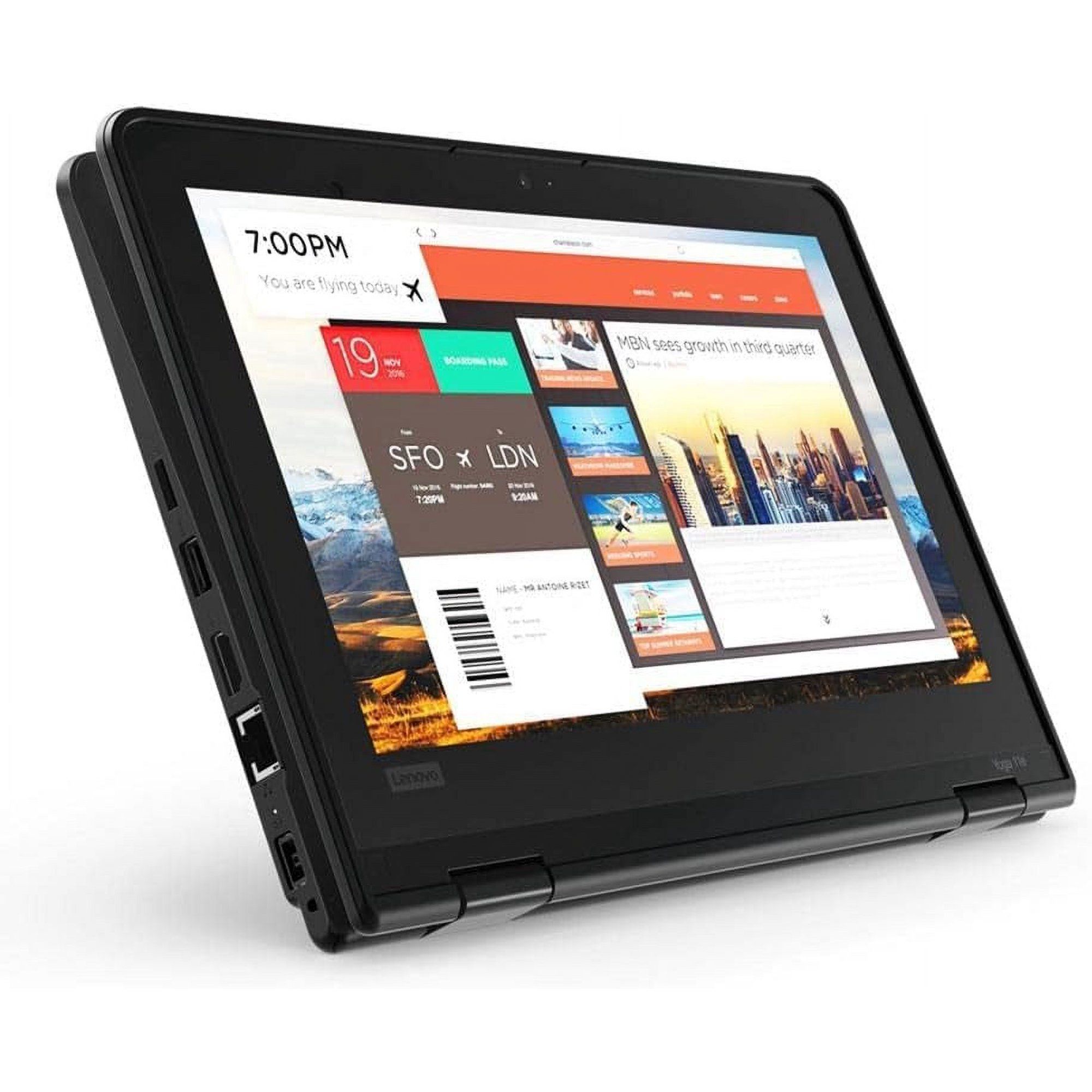 Lenovo ThinkPad Yoga 11e x360 8GB RAM 128GB SSD, Intel celeron 11.6 Inches Touchscreen Quad core windows 10 Pro 2 IN 1 refurbished laptop with stylus Pen +Free bag