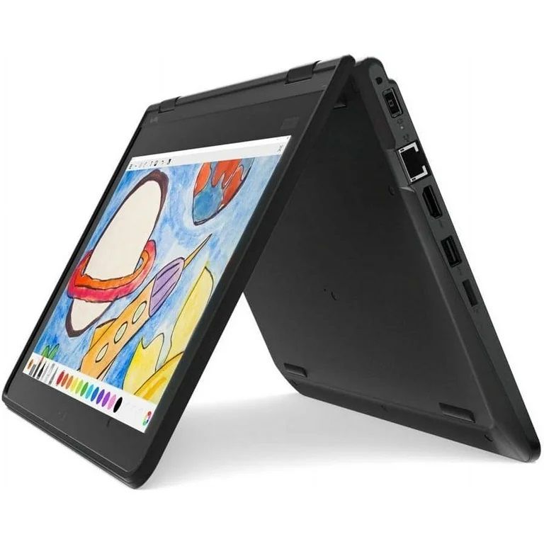 Lenovo ThinkPad Yoga 11e x360 8GB RAM 128GB SSD, Intel celeron 11.6 Inches Touchscreen Quad core windows 10 Pro 2 IN 1 refurbished laptop with stylus Pen +Free bag
