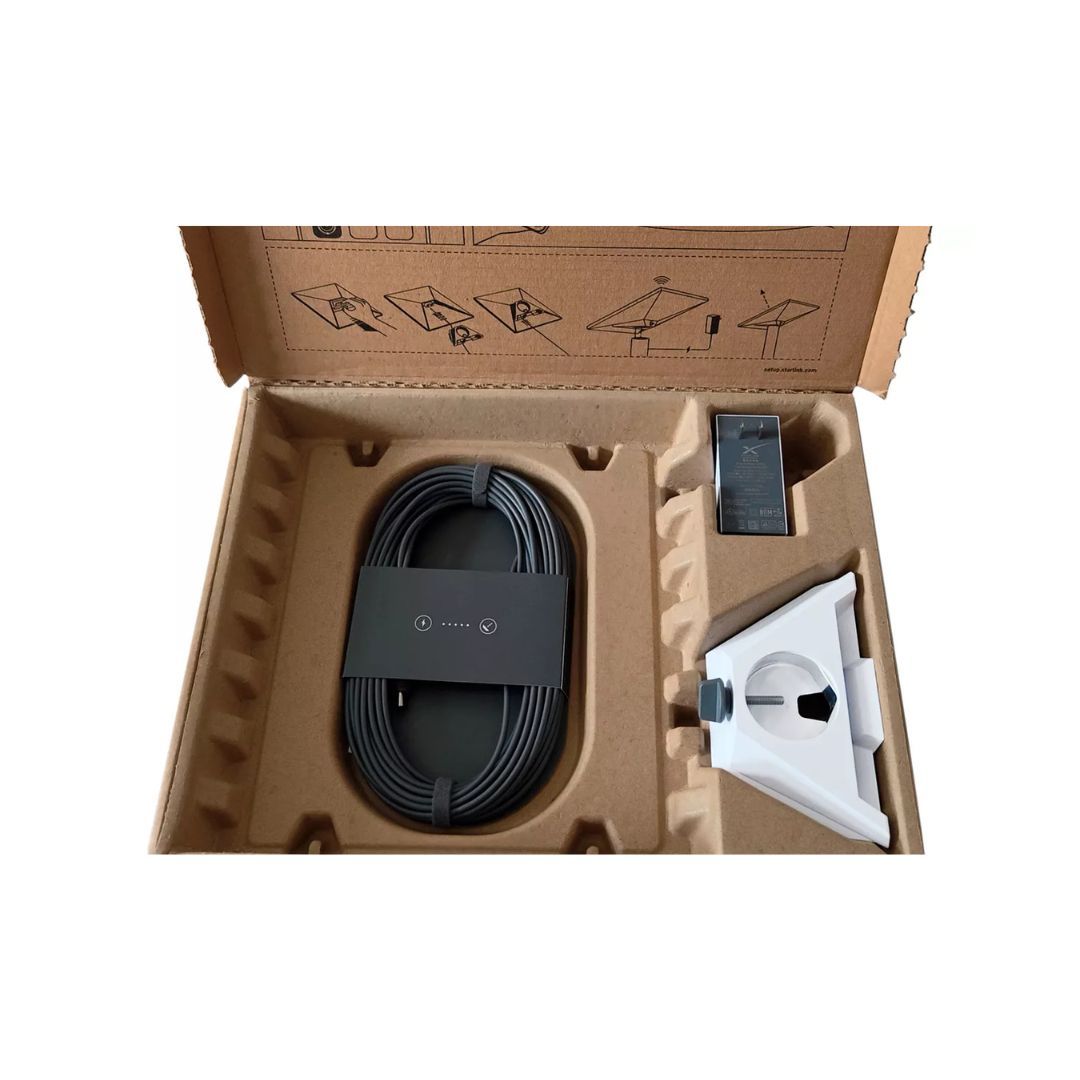 Starlink Mini kit, designed to provide high-speed, low-latency internet on the go, Portable and Energy Efficient with Intergarted WIFI