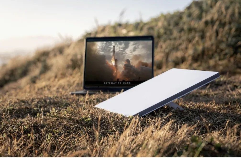Starlink Mini kit, designed to provide high-speed, low-latency internet on the go, Portable and Energy Efficient with Intergarted WIFI