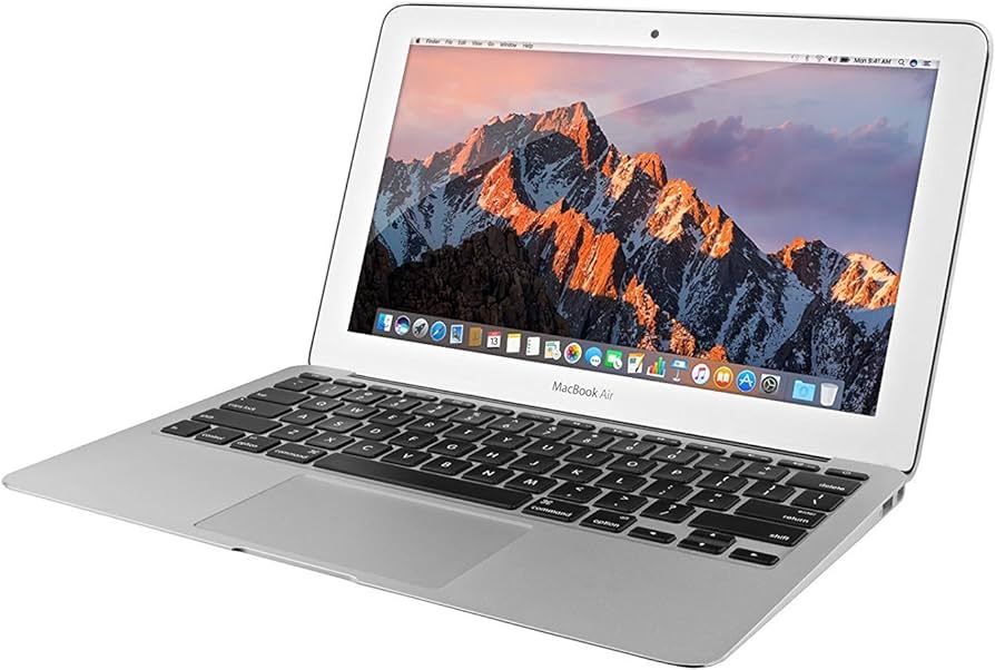 Apple MacBook Air 2015 Core i5 256GB SSD 4GB RAM, Mac Os 13.3 Inches Refurbished laptop + Bag