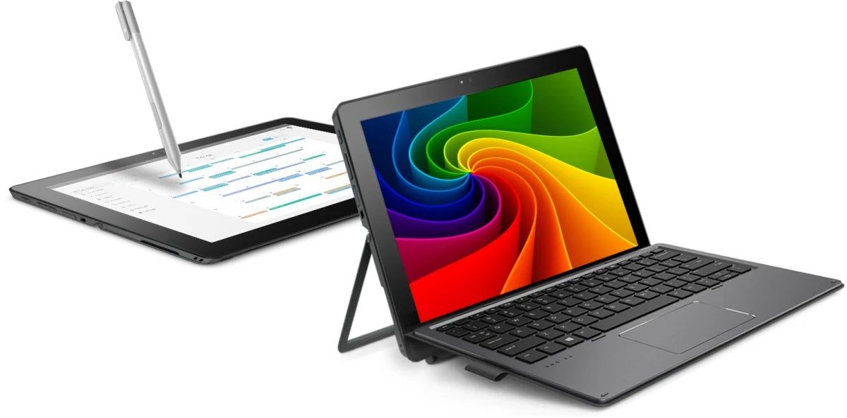 Refurbished HP Pro X2 612 G2 Core I5 7th Generation 8GB RAM 256GB SSD, 12.5 Inches Touchscreen, HD Dual Camera With Stylus Pen And Detachable Keyboard, 2 In 1 Laptop