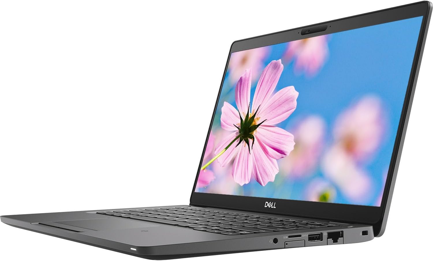 Refurbished DELL Latitude 5300 8GB RAM 256GB SSD 8th generation 13.3 inches FHD Windows 11 pro HDMI, Camera, WIFI, Notebook PC +bag