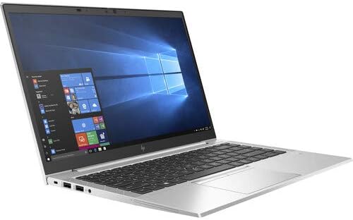 Refurbished HP Elitebook 845 G7 AMD Ryzen 5 pro 16GB RAM 512GB SSD 10th generation, 14 inches FHD Windows 11 pro, HDMI, WIFI, Camera, Type C port Notebook PC+Mouse