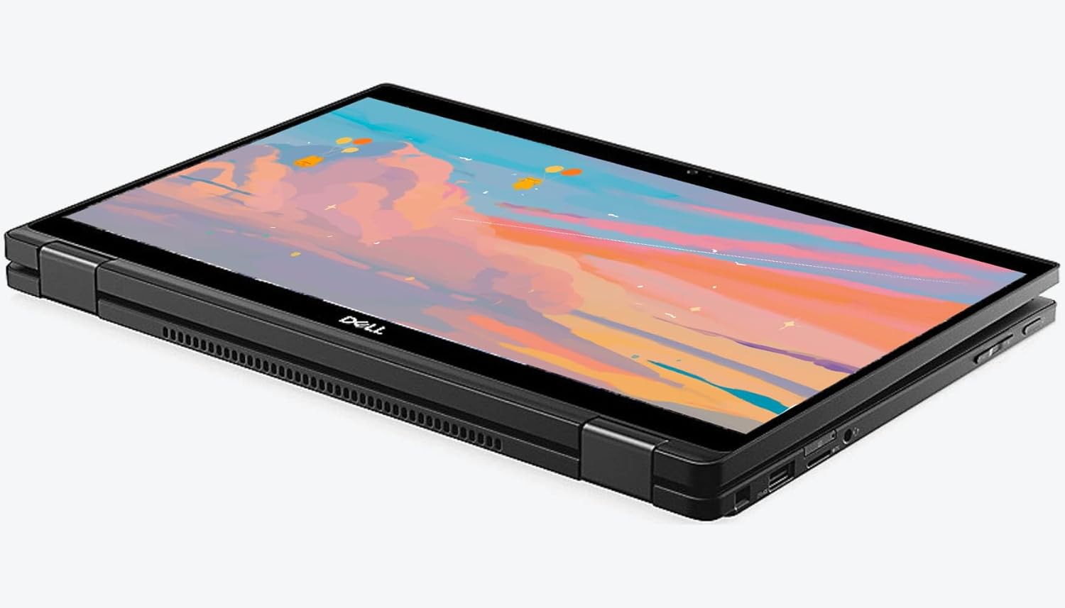 Refurbished Dell Latitude 7390 2 in 1 Core i5 8th generation 16GB RAM 256GB SSD 13.3 Inches Touchscreen windows 11 pro, HDMI, Camera, WIFI Laptop PC +Bag