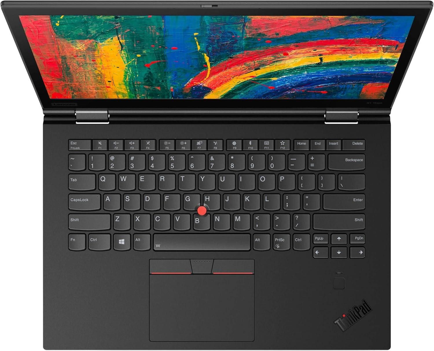 Refurbished Lenovo ThinkPad X13 Yoga x360 core 15 16GB RAM 256GB SSD 10th generation Quad core 13.3 Inches FHD Touch windows 11 pro, HD Camera, HDMI, Stylus Pen convertible 2 in 1 laptop +Mouse