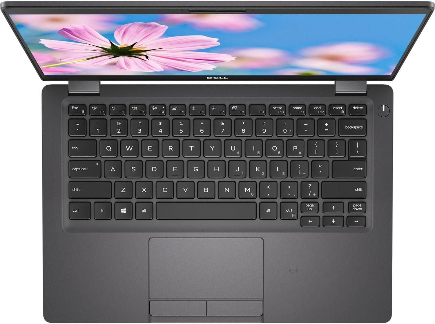 Refurbished Dell Latitude 5300 core i7 8GB RAM 256GB SSD 8th generation 13.3 inches FHD Windows 11 pro HDMI, Camera, WIFI, Notebook PC +Bag