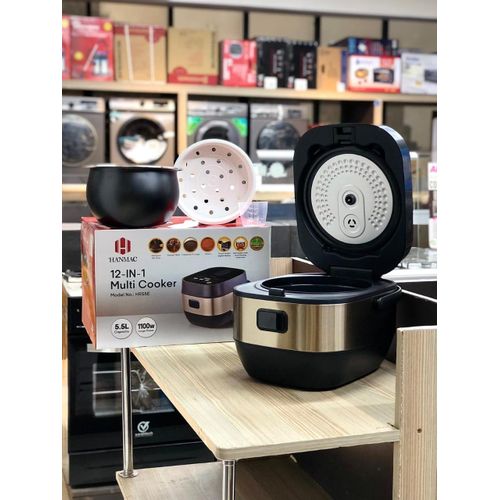 CLEARANCE OFFER HANMAC Multi Cooker 12 in 1 Electric multi Cooker 5.5l