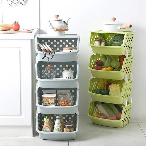 CLEARANCE OFFER Stylish Kitchen Vegetable Fruit MultiStorage Rack Stand