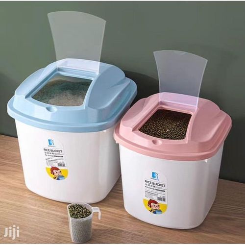 CLEARANCE OFFER 5kg Moisture Proof Rice Bucket Organizer
