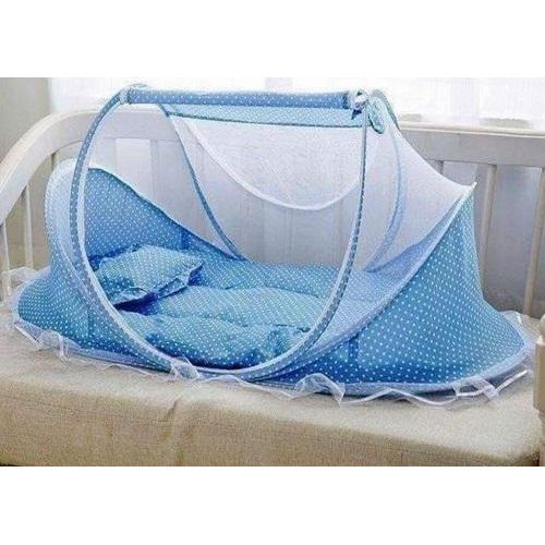 CLEARANCE OFFER Foldable Baby Bassinet Sleeping Nest Mosquito Net