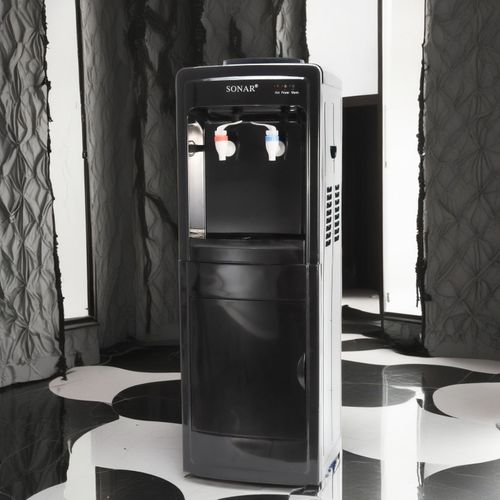 black 2 taps Sonar b3 hot and normal free standing water dispenser