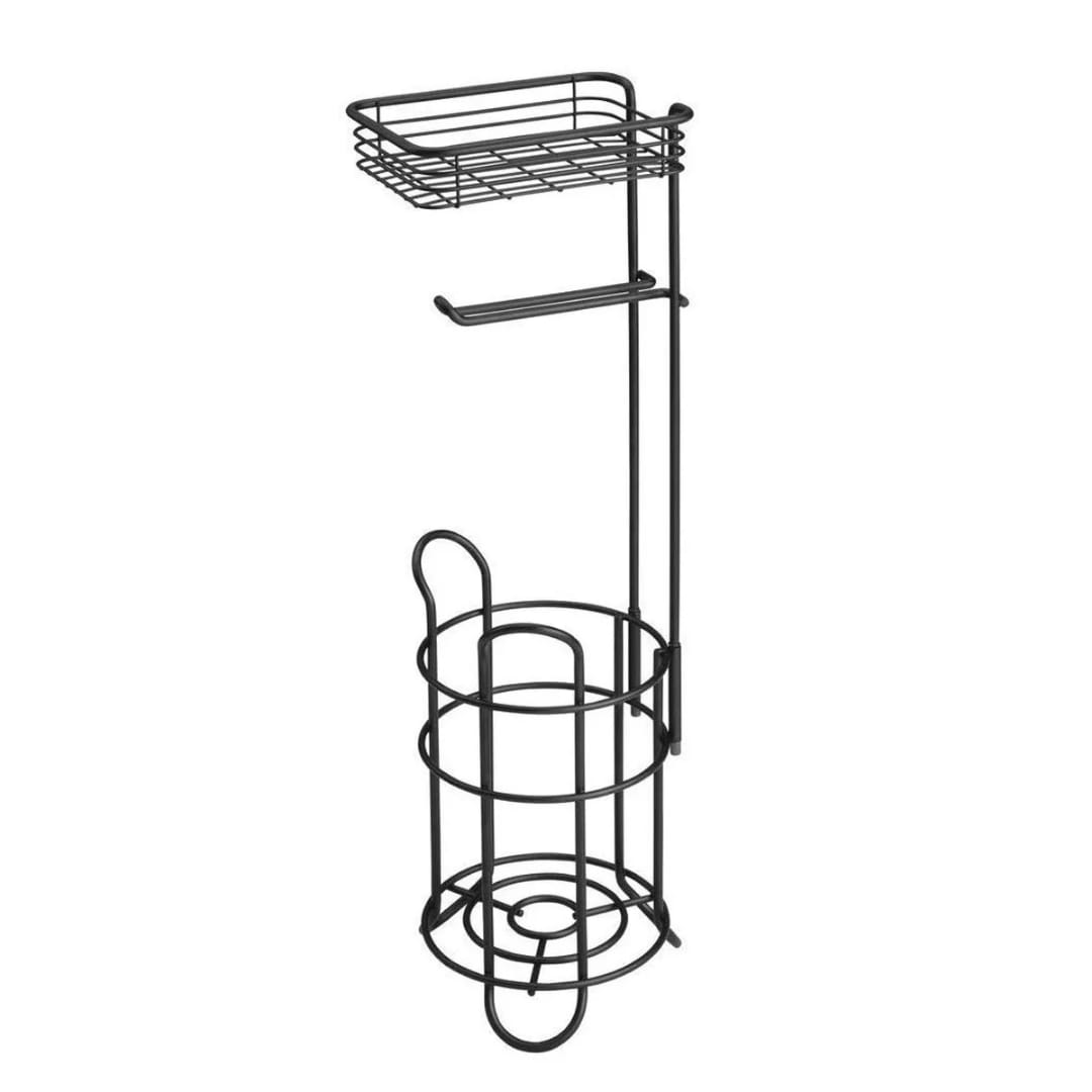 CLEARANCE OFFER Toilet Tissue Paper Holder / Toilet Paper Roll Holder Stand, Free Standing Toilet Paper Holders Dispenser