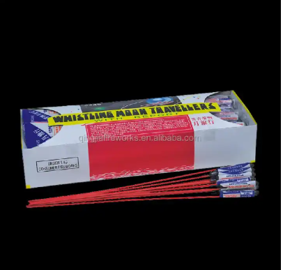 NEW YEAR  CELEBRATION 12PCS  Big Tom Thumbs Whistling moon traveller rocket fireworks/ fire cracker