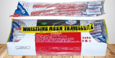 NEW YEAR  CELEBRATION 12PCS  Big Tom Thumbs Whistling moon traveller rocket fireworks/ fire cracker