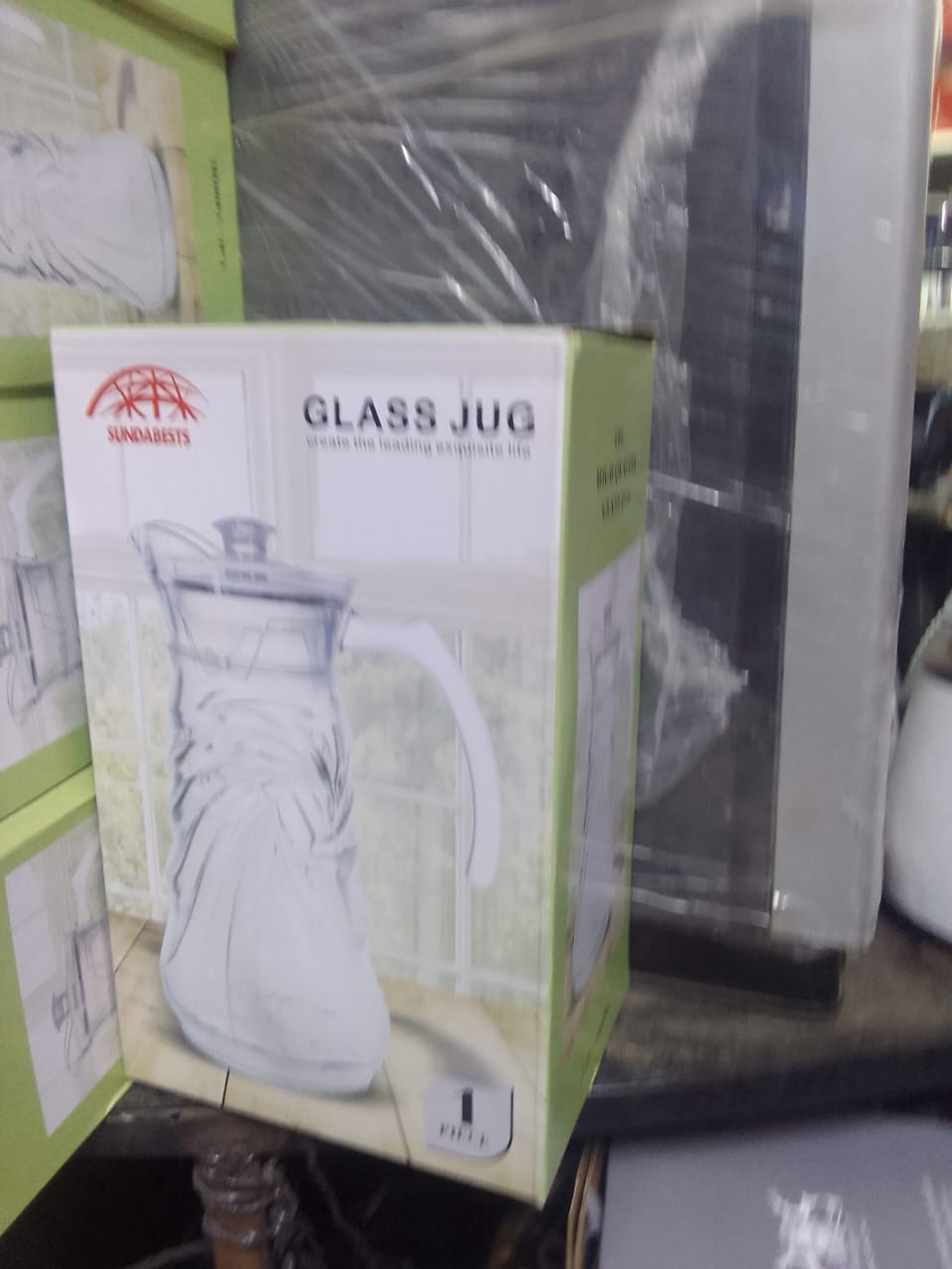 🧚‍♀️SHOP ON OFFER🧚‍♀️** 🥑only on KILIMALL 🧚‍♀️🥑Sundabest Glass Jug (21114).KEY FEATURES
Microwave Safe
Durable and long-lasting
Material: Glass
Dishwasher safe