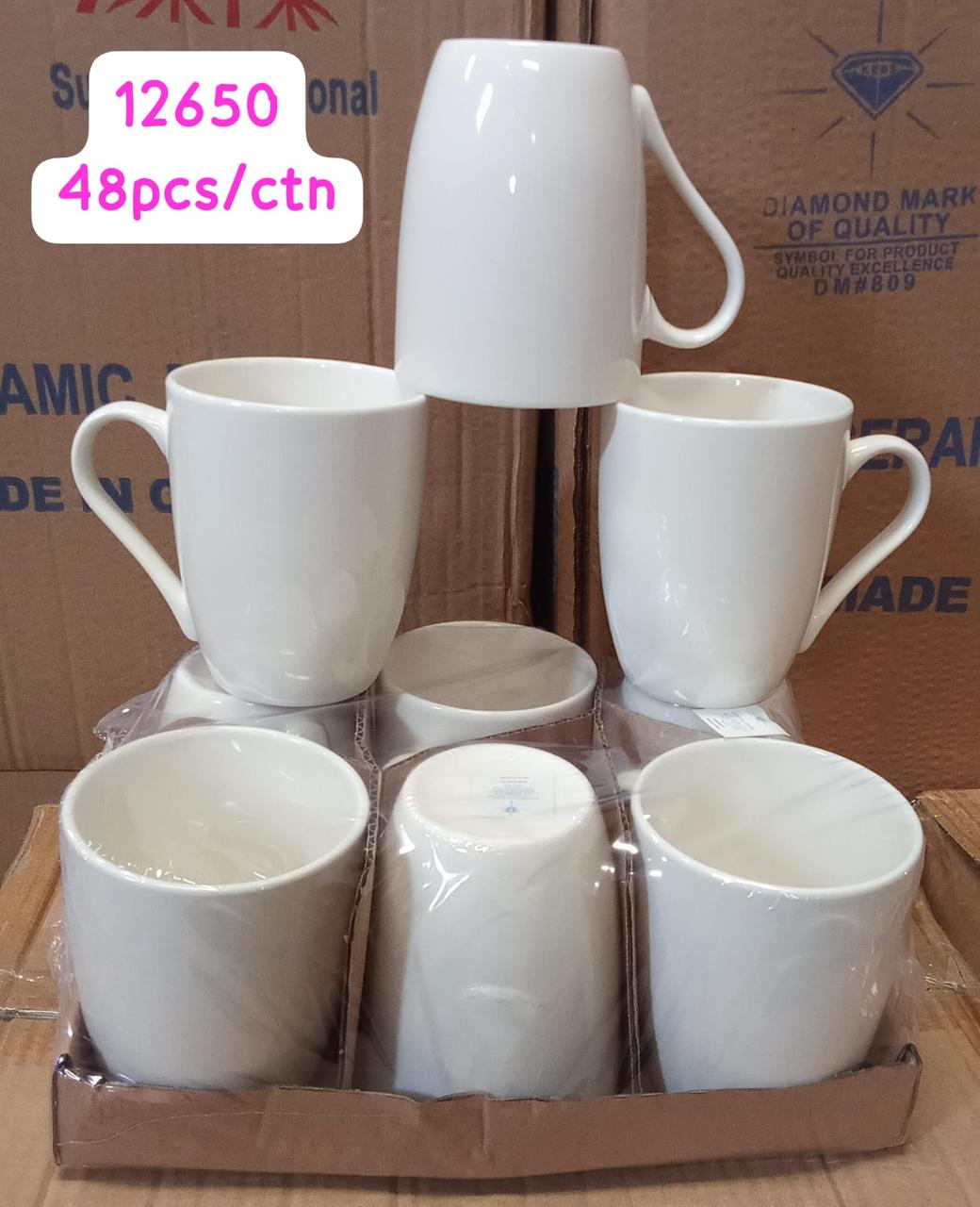 😃💫UPGRADE YOUR CULNIARY EXPERIENCE💫😃 Nice One Set Of 6pcs 350ML High Quality Porcelain Cups Tea Milk Coffee Mugs.Pack of 6 PCS
Dishwasher friendly
Microwave friendly
Ideal for enjoying tea, coffee