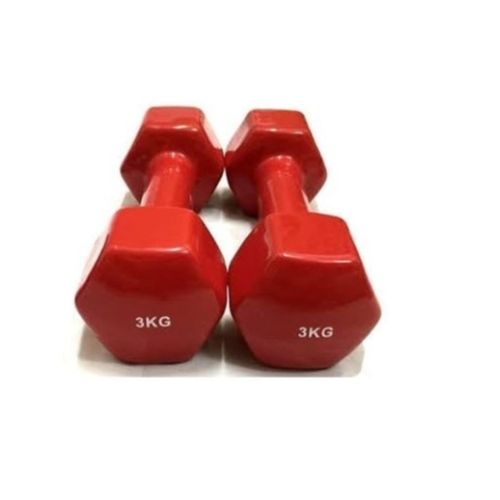 3kg Aerobic Dumbbell Gym Weight Lift Exercising Dumbbells.Aerobic Gym  3Kg Weight Lift Exercising Dumbells
Available in Red and Blue
Metallic
The design is small and exquisite, easy to accept and carr