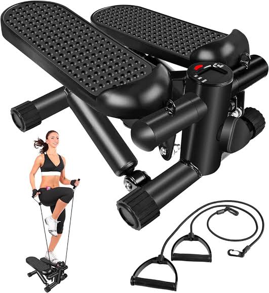 KEEP FIT with GREAT OFFERS From KILLIMALL 🎊 🎄 Home Workout Mini stepper with Resistance Bands Weightloss and Fitness ministepper