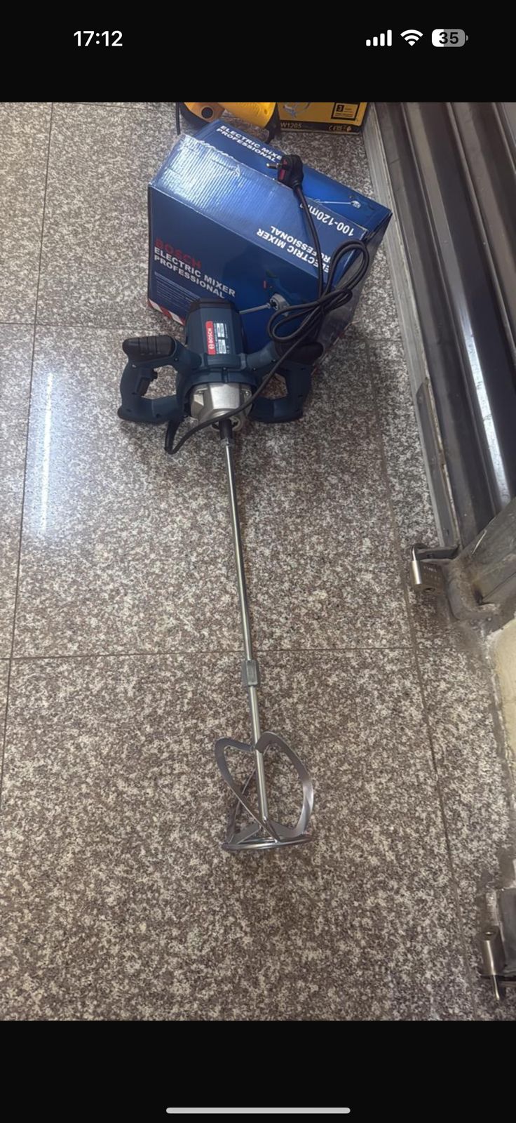 Makita Heavy duty Cement Mixer and paint mixer -Electric Concrete Mixer -Handheld Mud Mixer for Motar,Paint, Grout, Plaster, Thinset,Fodder Stirring Tool🦋powerful and efficient tool designed for mixi