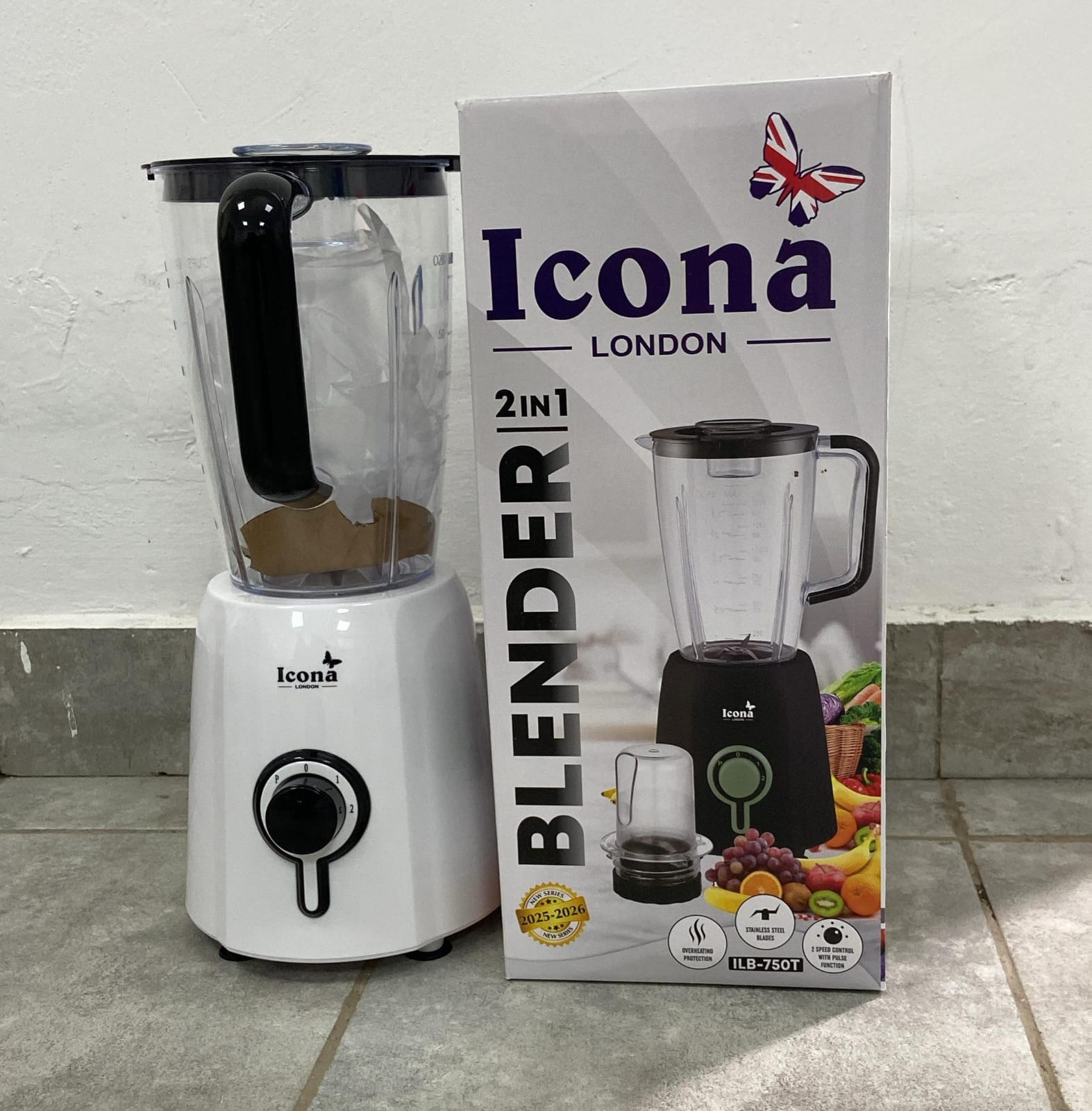 Icona -1 Blender1.5L essential built for convenience, performance, and durability. 🦋Whether you’re making fresh smoothies, grinding coffee beans, or preparing soups and sauces, this 2 in 1 appliance