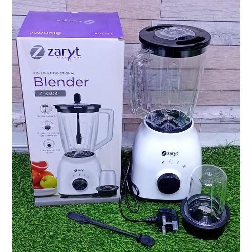 Delivers smooth and consistent results🥰Zaryt 2-in-1 Multifunctional Blender – Powerful Electric Blender & Grinder🤮versatile appliance allows you to blend smoothies, juices, soups, and sauces while a