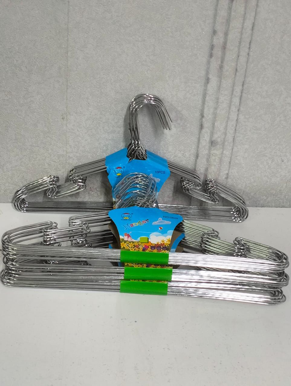 10PC Stainless Steel Space Saving Metal Clothes,Coat , Jackets, Pants, Shirts Hanger🦋100% high-quality stainless steel, they are resistant to rust, corrosion, and moisture, making them perfect for bo