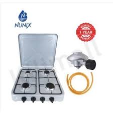 ✔️✔️EMBRACE THE LATEST TREND 💫✔️✔️Nunix 4 Burner Table Top Gas Cooker.Featuring an attractive and easy-to-use design, the 4 burner ensures the time you spend cooking is always more productive. This s