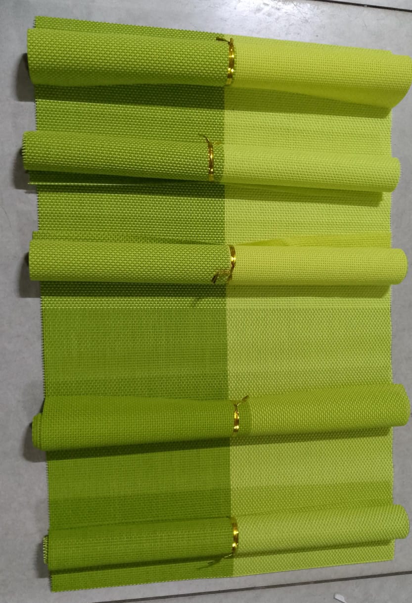 Fashion 6 Pcs Table Mat PVC Western Kitchen Dining Room Table Mat.6 pcs Table Mat PVC Western Kitchen Dining Room Table Mat 
Kitchen & Table Linens Type：Place Mats
Kitchen & Table Linens Material：PVC