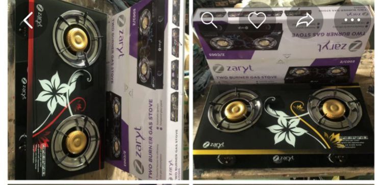 ✨️🔅🔅WITH FREE GIFTS🎯🔅🔅Zaryt 2 Glass Top Burner Automatic Ignition Table Top Glass FREE Gas Delivery Pipe + Gas Regulator + 2Pc Gas Safety Clips - 1yr Warranty.2-burner, Tampered glass top
Strong