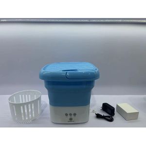 📍Best selling📍Washing Machine Portable,Foldable Spin Dryer For Camping,Travel,Small Spaces,Foldable Washing Machine is made of high quality resin material, and can be used for a long time.【Easy to O
