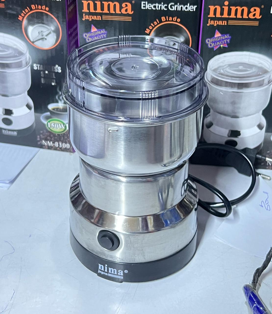 😶‍🌫️Coffee Grinder Household Cereals Nuts Spices Beans Flour Machine🦋powerful 150W motor that gives sufficient speed to mills in a very short time
The button is positioned so as to be operated with