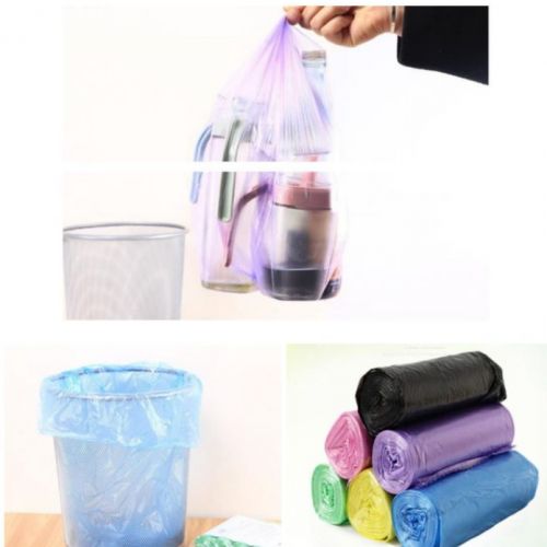 TOP QUALITY 🔅✨️100pcs Garbage Bags/Trash Bag Bin Liners.They are big enough hence ideal for accommodating big loads of wastes
NO TEARS or LEAKS - Trash bag liner is durable and designed to hold the t