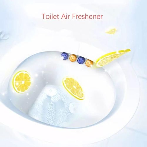 4 in 1Toilet magic cleaning balls 4pcs.Magic  Toilet Cleaner 4 in-1 Smell Eliminator & Toilet Rim Block features a unique hanger design that will lather quickly with every wash and automatically clean