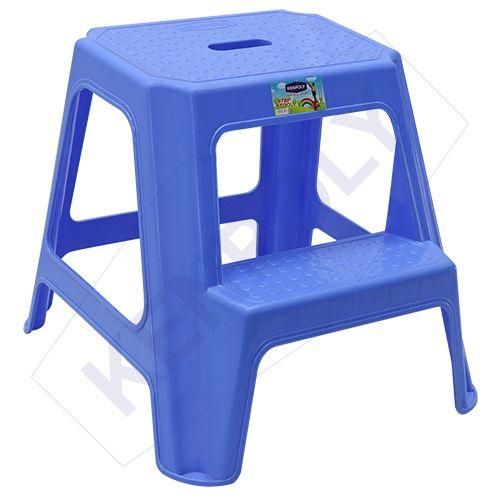 🦋RESTOCKED🔥Kenpoly durable Step Stool Blue📍Compact & Portable: Lightweight and easy to carry, making it convenient for reaching high shelves or performing tasks around the house.

Non-Slip Surface: