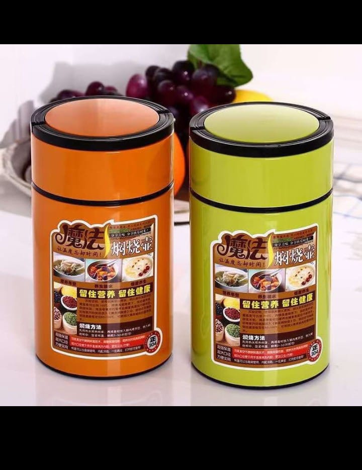 🍂Insulated Hot Thermal Food Flask Lunch Box-800ML ,🍂Ideal for Travel, Picnics, baby Food and can serve as Hotpot Keeps liquids hot up to9 hours Easy-to-fill wide mouth Tasteless & odorless pro