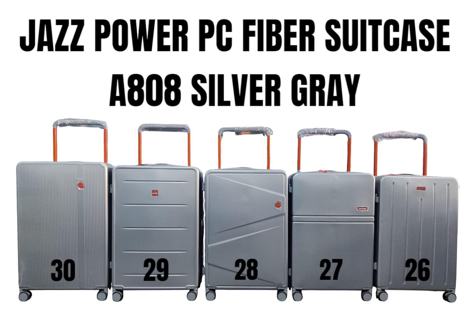 🔥🔥🔥JAZZ POWER PC FIBRE SUITCASE 3 IN 1 UNBREAKBLE LUXURIOUS SUITCASE / TRAVEL BAG