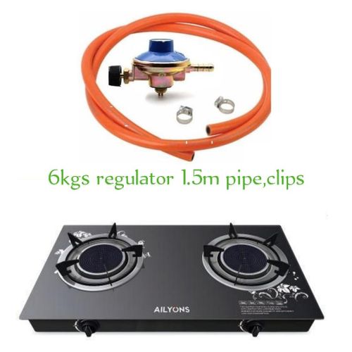 🤑🤑MEGA SALE 🤑❗️DONT MISS OUT ❗️AILYONS Glas.s Top Infrared Burner, 6 Kgs Regulator, 1.5m Pipe and 2 Clips.Saving 30% gas
Number of burners: 2
Burner for more durability
Auto ignition with japanese