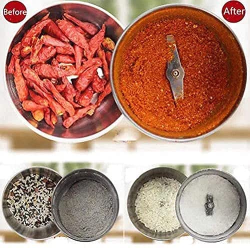 Nima Electric Grinder for Coffee and Dry Spices, 150-Watts Stainless Steel