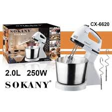 2L  Electric 7 SPEED  Fast Stand Mixer with bowl And Dough hooks