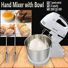 2L  Electric 7 SPEED  Fast Stand Mixer with bowl And Dough hooks