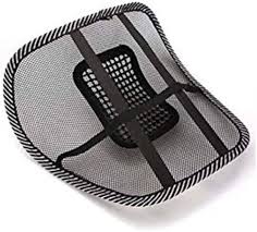 Mesh Ventilation Back Rest with Lumbar Support Mesh Cushion Pad, Universal Back Lumbar Support Chairs for Office Chair,